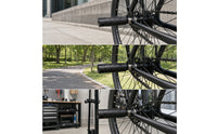 Knurled Foot Pegs with Axle Mount Threaded Bike Rear Pegs Secure Footrests Anti-Skid for Cyclists
