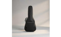Double Zipper Guitar Backpack Case Adjustable Shoulder Strap Guitar Gig Bag Front Pocket Musical Instrument Storage Portable for Travel, Performance, Practice