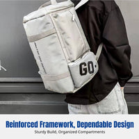 Men's Travel Backpack, Wet/Dry Separation, Large Capacity, Sports, Gym, Shoulder/Crossbody