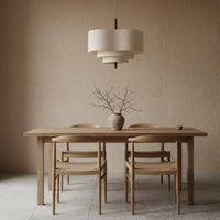 Japanese Style Pendant Lamp Handmade Feel Japanese Style Pendant Light for Living Room