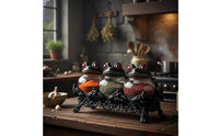 Witchy Seasoning Jar Unique Gift Gothic Frog Seasoning Container for Countertop