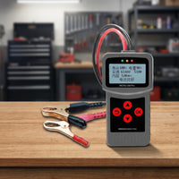 12V 24V Battery and Alternator Tester Digital Automotive Battery Tester Portable Compact for Mechanics, Car Owners, Roadside Troubleshooting