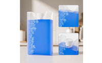 10 Pieces Ice Crystal Boxes Hard-Shell Accessory Compact for Pet Owners