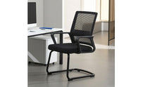 Mesh Office Chair Breathable Cantilever Chair Ergonomic Furniture for Professionals, Students, Conference Room, Reception Area