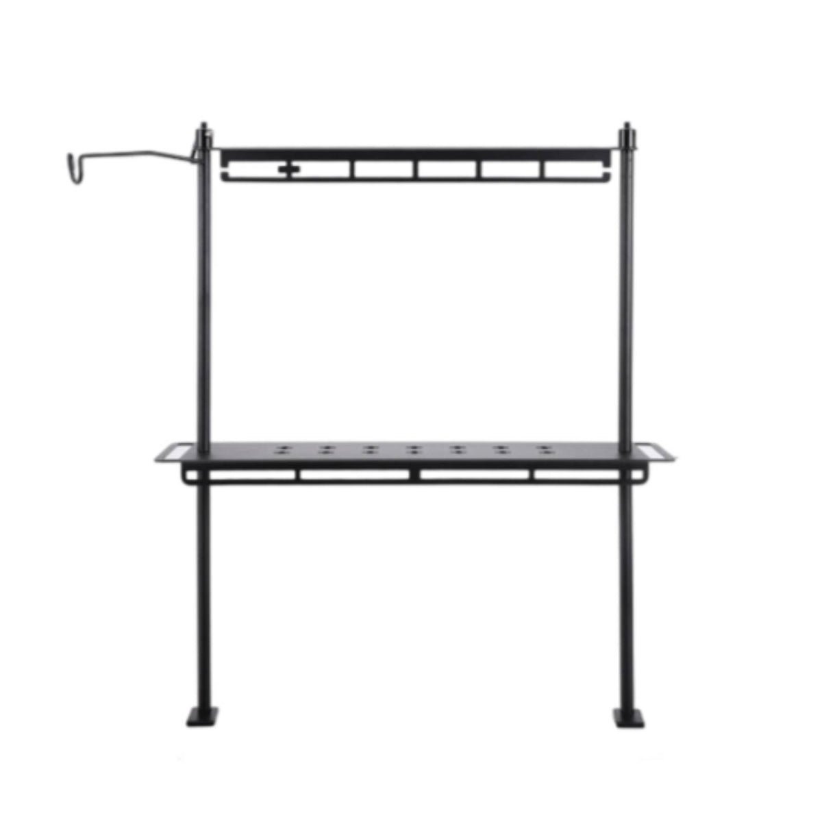 Folding Tabletop Rack Foldable Tabletop Shelf Rack   Folding Metal Shelf