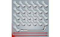 5mm Poly Rope Connector with Wires Firm Hold Electric Fence Cord Connector Sturdy for Gate Crossings