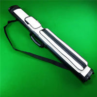 Portable 4-Hole Billiard Cue Tube Divided Interior Oval Billiard Case Adjustable Shoulder Strap Billiards Accessory Long-Lasting for Travel, Tournaments