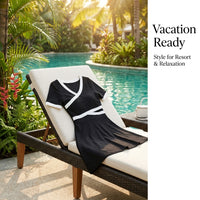 Swimsuits for Women Featuring a Modest Tankini Top and High Waist Shorts, Stylish Swimming Costume for Older Ladies