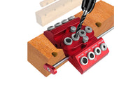 CNC-Machined Angle Drilling Jig Anodized Wood Drilling Jig Compact Angled Hole Drill Guide