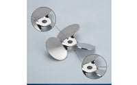 Polished Disperser Blade with Three Paddles Corrosion-Resistant Dispersing Disc High-Speed Dispersing Blade Long-Lasting for Professionals