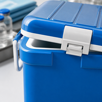 Portable Medical Insulated Cooler Box for Biological Samples, Breast Milk, and Insulin Transport, 33L