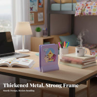 Space-Saving Expandable Bookend Multi-Functional Expandable Book Rack Sturdy Desktop Storage Adjustable for Students, educators, Readers, Desk, School, Study Room, Library