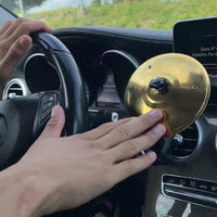 Stress Relief Car Air Vent Cymbal Novelty Gift Car Vent Cymbal Universal Fit for Commuters, Drummers