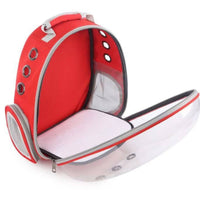 Bubble Cat Backpack Zippered Cat Carrier Backpack Hard-Shell Pet Carrier Top Handle