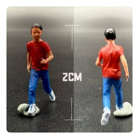 1:64 Scale Figure Fine Detail Hand-Painted Model Hand-Painted Figures Collectible Miniature People Detailed for Hobbyists