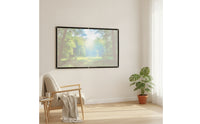 Display Screen with Black Borders Foldable Display Screen with Eyelets Portable Easy to Install for Home Theater