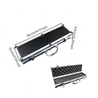 Foam-Lined Aluminum Case Metal Latches Hardhard-Shell Enclosure Industrial Style