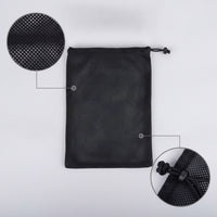 Mesh Storage Bag with Drawstring Lightweight Mesh Drawstring Bag Reusable Bags for Journeyers, Campers, Organization, Travel, Camping