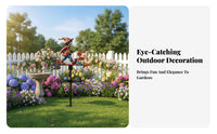 Little Boy Weathervane Rust Resistant Metal Wind Direction Indicator Smooth Rotation Metal Weathervane for Yard, Fence