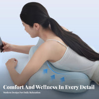 Multi-Functional Multifunctional Rest Pillow Pressure Relief Ergonomic Cervical Pillow Breathable Cover for Adults, Resting, Living Room
