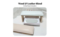 Adjustable Height Butterfly Nail Arm Rest Stable Solid Wood Base Foldable Manicure Arm Rest Comfortable Padding for Beginners, Beauty Studio