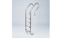 Stainless Steel Pool Ladder Embed Ladder with Anti-Slip Steps Fasten-On