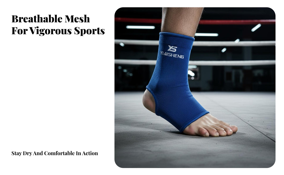 Fighting Arts Foot Protector High Taekwondo Foot Protector Breathable Muay Thai Ankle Sleeve for Fighters, Adults, Sparring, Training, Fitness