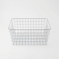 Storage Basket with Nordic Metal Wire Mesh Design for Pantry Organisers and Trapezoid Shape for Easy Access to Fruit and Snacks