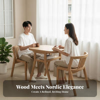 3 Pieces Wall-Hugging Design drop-down flap Table and Chair Set Extendable surface Kitchen set Space-Saving Household Furniture sturdy Construction for Small Apartment Dwellers, Individuals, Students, Balcony, Dining Room, comfortable dining corner