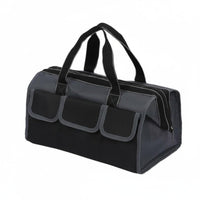 Thickened Oxford Cloth Tool Bag Multi-Pocket Design Electrician Tool Bag Portable Handle Storage Pouch Wear Resistant for Installers, Electricians, Installation, Worksite
