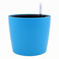 Wick System Self-Watering Pot Plastic Water Level Indicator Pot Round Self Watering Planter Tapered