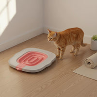 Fits Most Toilets Cat Toilet Training Kit Reusable Toilet Training Seat for Cats Long-Lasting Litter Box Substitute Easy to Clean for Bathroom