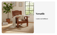 Sturdy Solid Wood Sofa Set Classic Elegant Design Chinese Design Wooden Furniture Set Flexible Combination for Homeowners, Families, Office Managers, Living Room, Reception Area, Home, Den