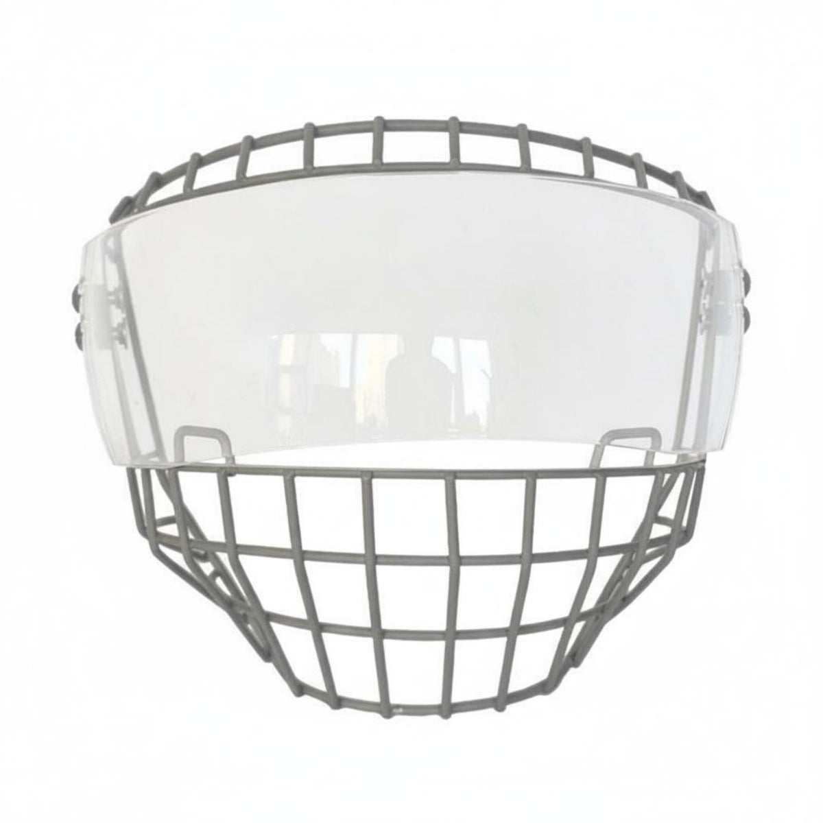 Wire Cage Face Guard Impact Resistant Helmet Cage Visor Combo Breathable Design Sports Gear for Adults