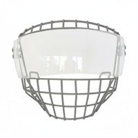 Wire Cage Face Guard Impact Resistant Helmet Cage Visor Combo Breathable Design Sports Gear for Adults
