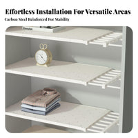 No-Drill Installation Nail-No-Drill Cabinet Rack Multi-Purpose Nail-No-Drill Storage Rack Space Saving for Homeowners, Dorm Room, Bathroom