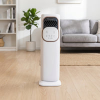 Two-Mode Portable Air Cooler with Heater Cooling Column Air Cooler with Controller Slim Column Fan with Controller Control Upright for Home, Bedroom, Living Room, Office