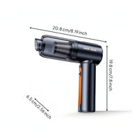 Compact Handheld Vacuum Cleaner Lightweight Handheld Car Vacuum Rechargeable Multifunctional for Homeowners