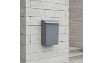 Wall Mount Mailbox Flat Backed Wall Mount Mailbox Low Profile Letterbox for Entryway