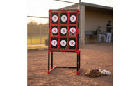 9 Pocket Pitcher Training Equipment Portable 9 Hole Pitching Net Foldable Baseball Pitching Target for Backyard