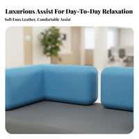 Business-Grade Lounge Sofa and Table Set Modern Design Reception Seating flexible Setup professional Furnishing firm-density padding for Hotel Proprietors, Office Managers, Interior Designers, Lobby, Waiting Room