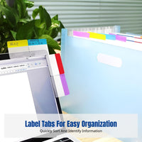 Colorful Semi-Transparent Sticky Notes, Waterproof Writable Tab Tabs, Strong Adhesive Label Stickers for Office, School