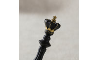 Chess King Figurine Sculptural Chess King Statue Timeless Ornament for Collectors