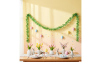 Festive Design Easter Tinsel Garland Easy Installation Easter Egg Garland Lightweight Hanging Streamer Long-Lasting for Teachers, Crafters, Classroom