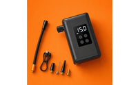 Rechargeable Cycle Pump Compact Digital Bike Pump LED Light