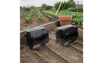 2 Pieces Sturdy Metal Weeding Wheel Industrial Weeding Wheel Welded