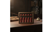 5-Rod Chinese Abacus Vintage Abacus with Gift Box Calculating Tool for Collectors, Home Decor