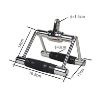 V-Shaped Handle Attachment Ergonomic Design Seated Row Handle
