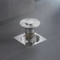 Floor Drain Insert with Backflow Preventer All-Copper for Bathroom, Homeowners