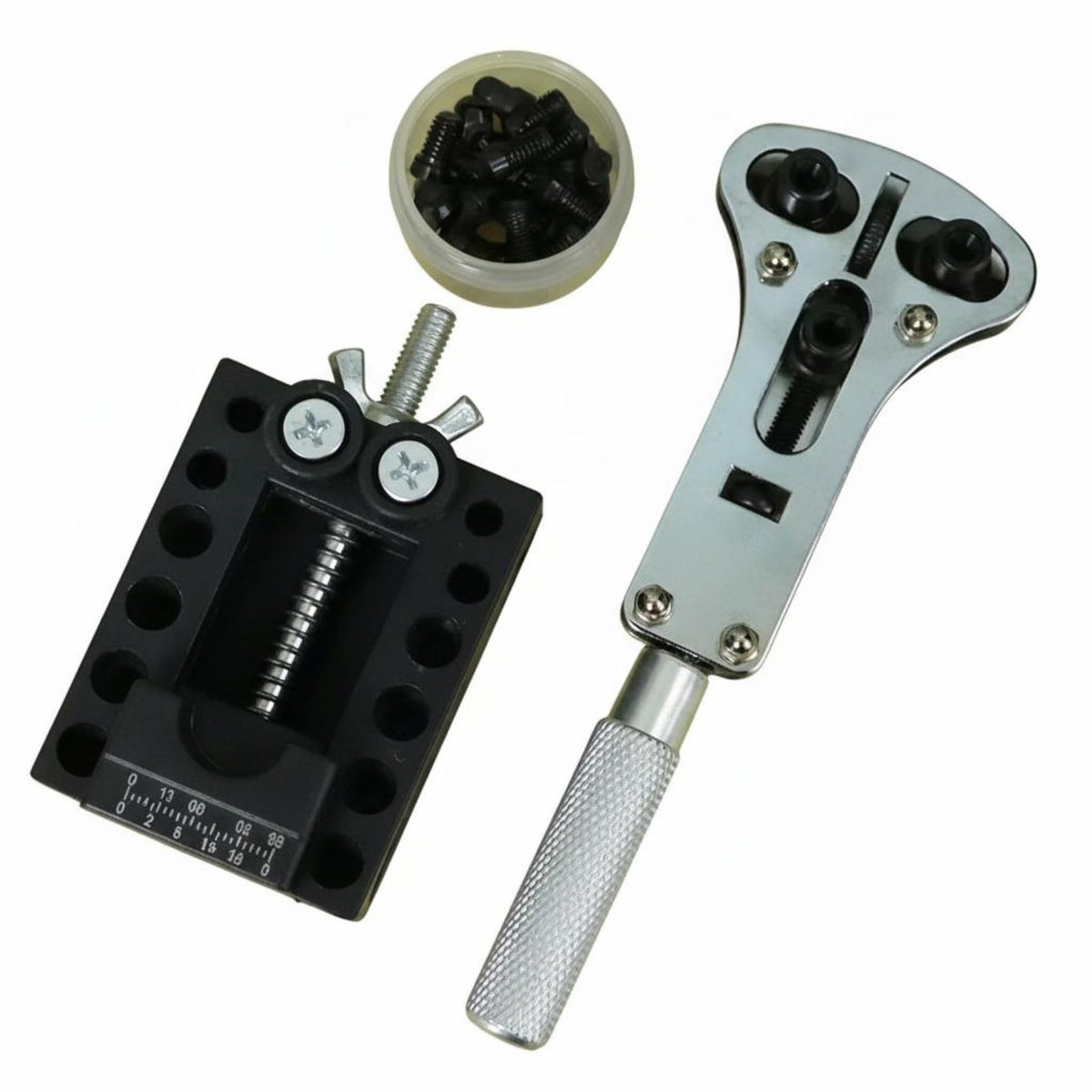 Watch Repair Kit Multi-Functional Watch Battery Replacement Tool Set Portable for Beginners